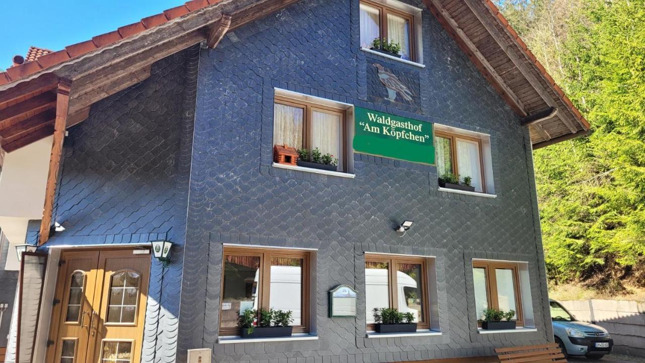 Waldpension Am Koepfchen Kurort Steinbach-Hallenberg Екстериор снимка